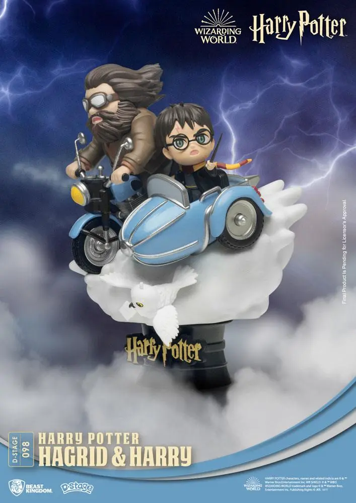 Harry Potter D-Stage PVC diorama Hagrid & Harry nova verzija 15 cm fotografija proizvoda