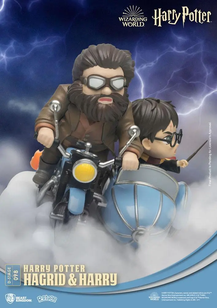 Harry Potter D-Stage PVC diorama Hagrid & Harry nova verzija 15 cm fotografija proizvoda