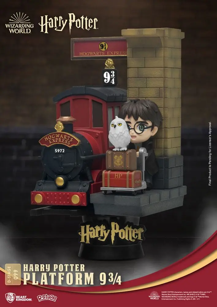 Harry Potter D-Stage PVC diorama Platforma 9 3/4 nova verzija 15 cm fotografija proizvoda