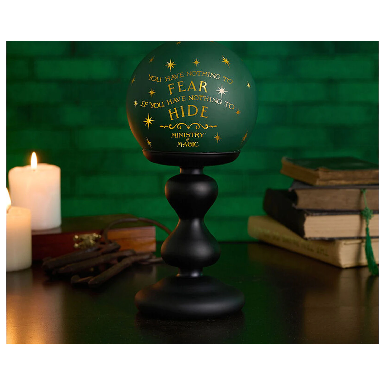 Harry Potter Dark Arts Ministarstvo magije svijetleći objekt fotografija proizvoda