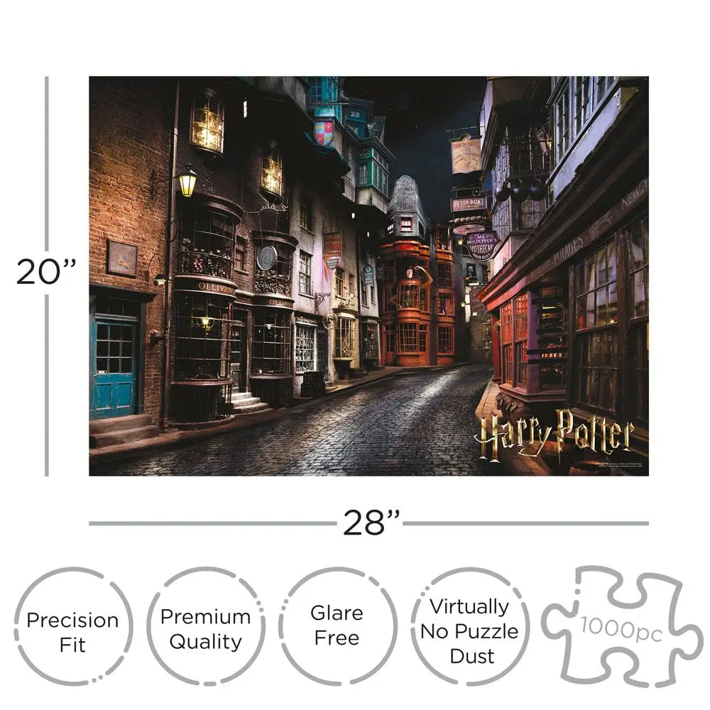 Harry Potter Jigsaw Puzzle Diagon Alley (1000 dijelova) fotografija proizvoda