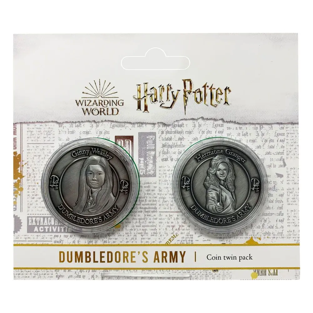 Harry Potter kolekcionarski novčić pakiranje od 2 komada Dumbledore's Army: Hermione & Ginny Ograničeno izdanje fotografija proizvoda