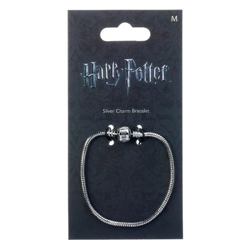 Harry Potter Slider Charm narukvica (posrebrena) veličina XS fotografija proizvoda