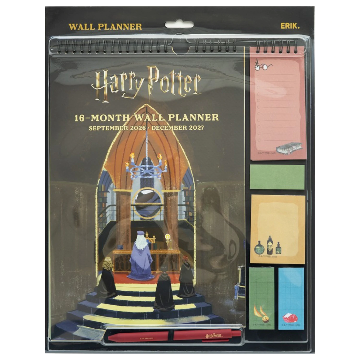 Harry Potter zidni planer 2026/27 30 x 34 cm fotografija proizvoda
