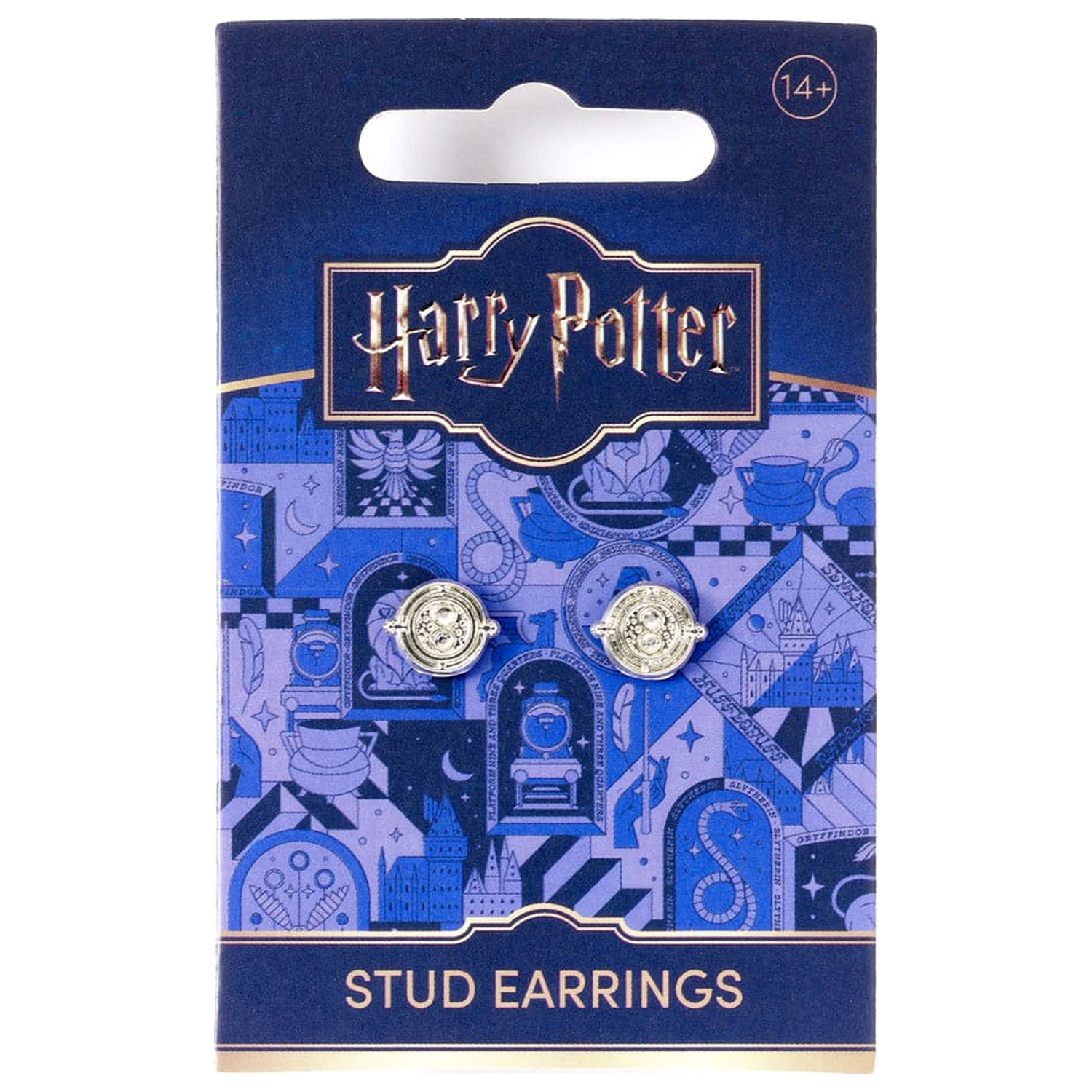 Harry Potter Naušnice Time Turner (boje srebra) fotografija proizvoda