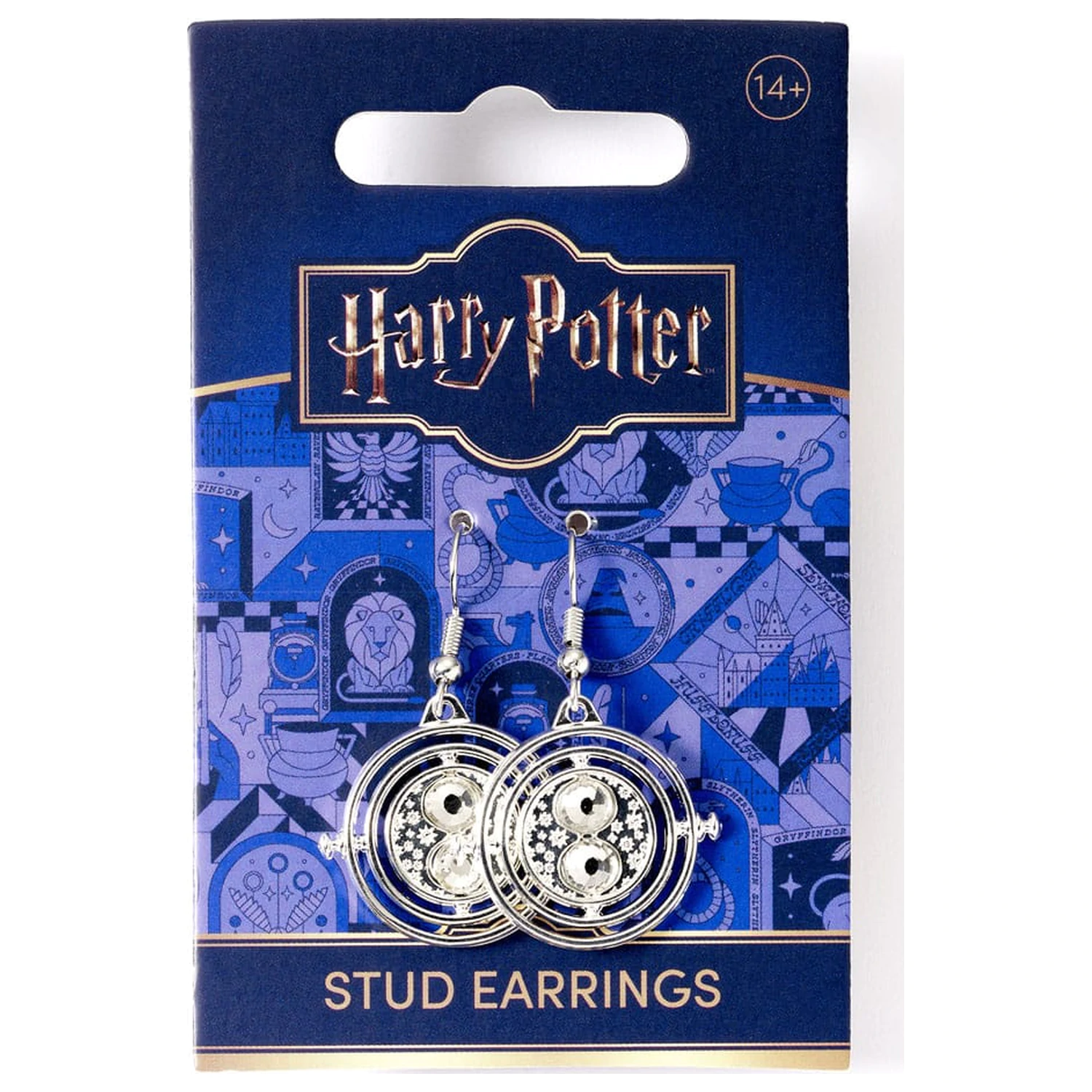 Harry Potter Naušnice Time Turner (Srebrni ton) fotografija proizvoda