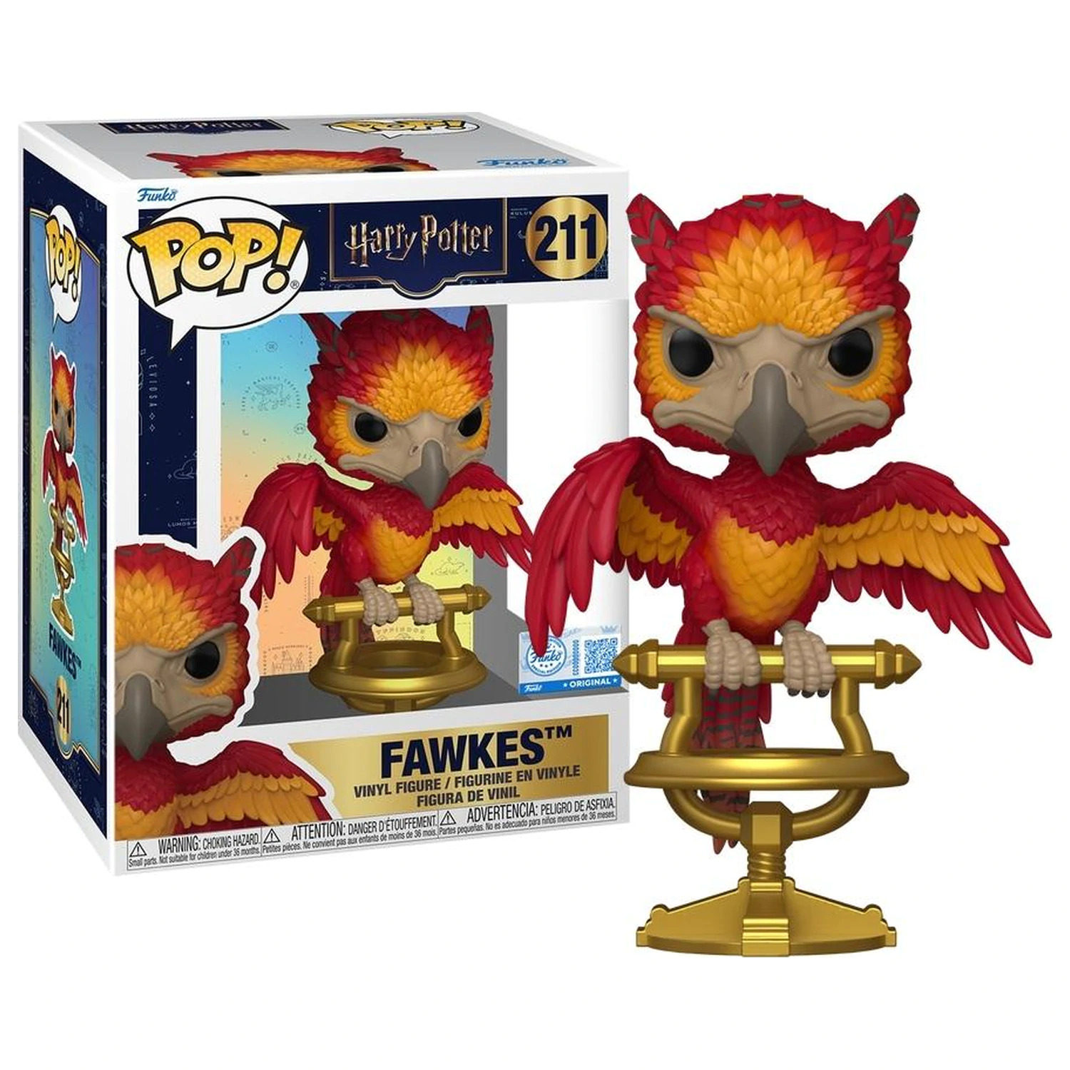 Harry Potter Funko POP figura Fawkes on Perch fotografija proizvoda