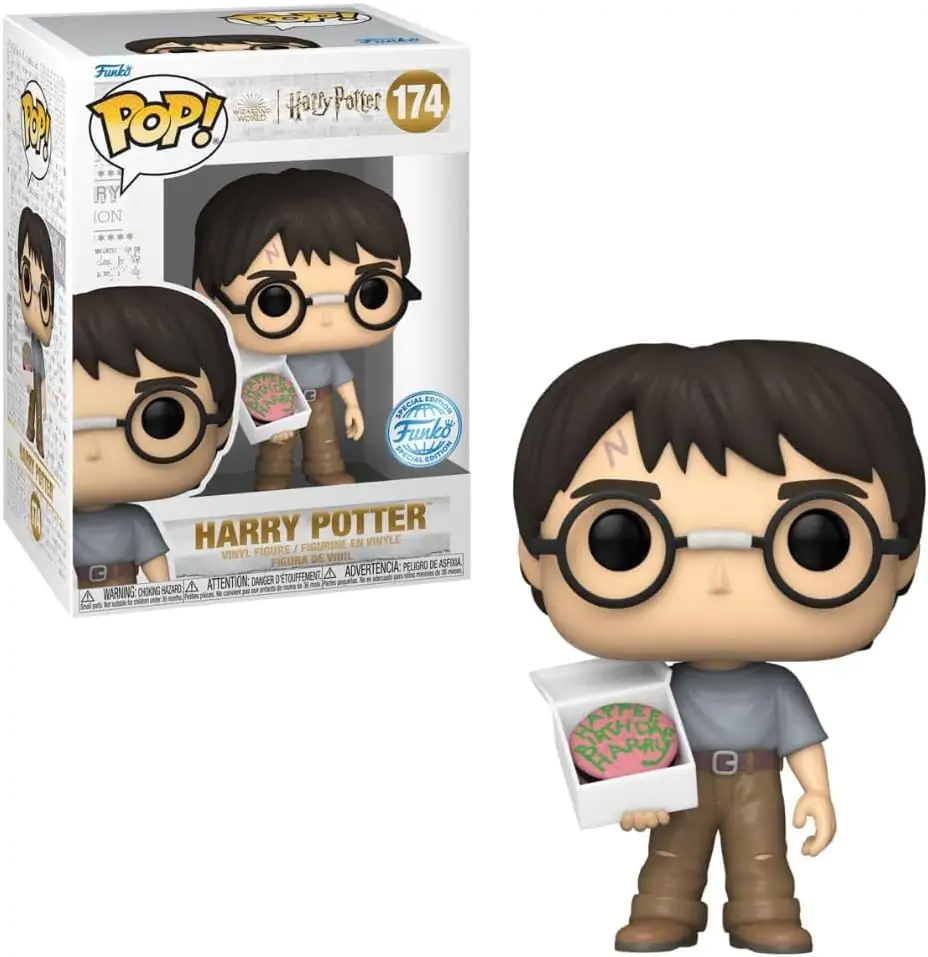 Harry Potter Funko POP! Movies Vinilna Figura Rođendanski Harry s Tortom Ekskluzivno Izdanje 9 cm fotografija proizvoda