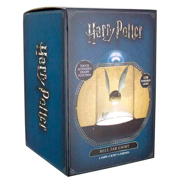 Harry Potter stakleno zvono Svjetlo Golden Snitch 20 cm fotografija proizvoda