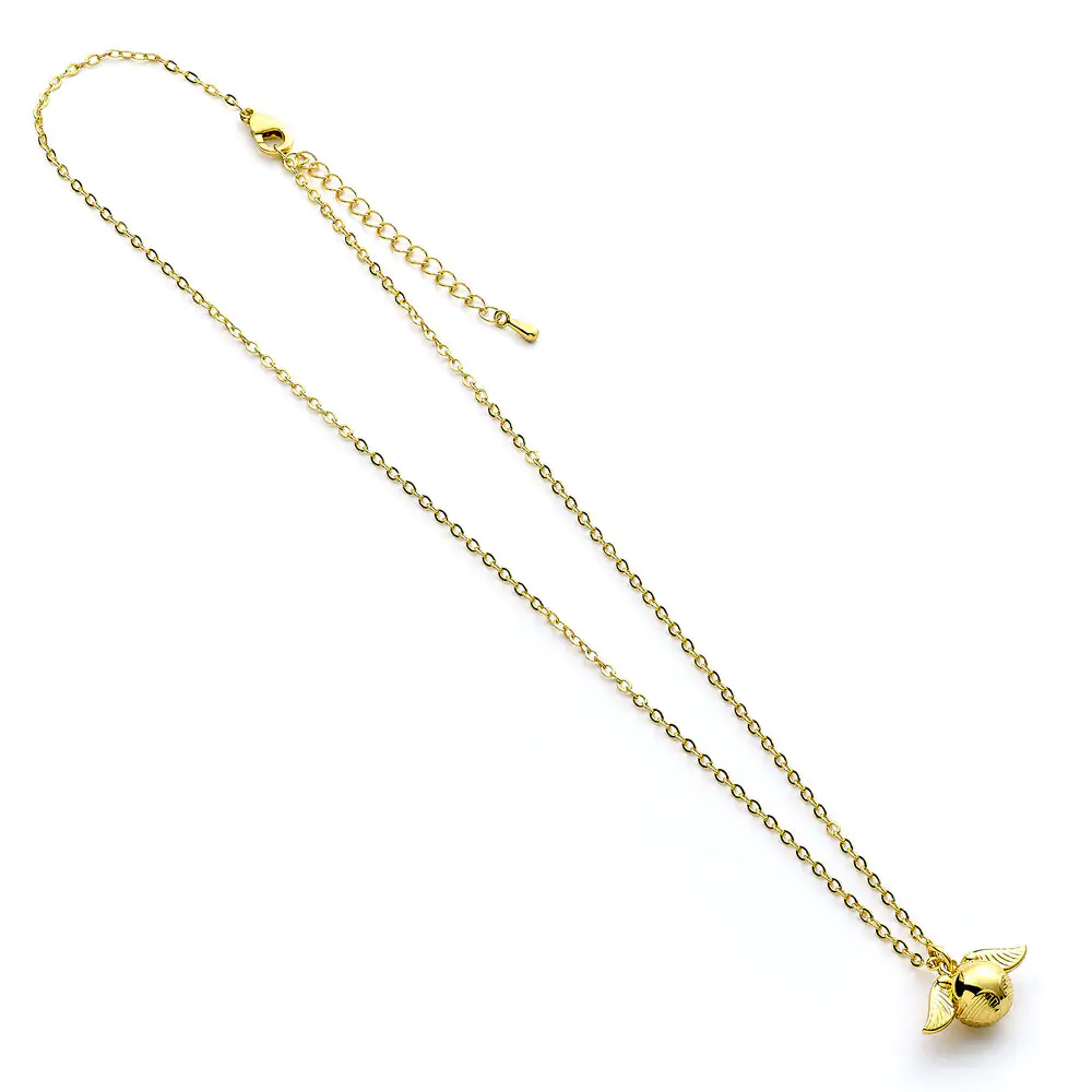 Harry Potter Golden Snitch ogrlica fotografija proizvoda