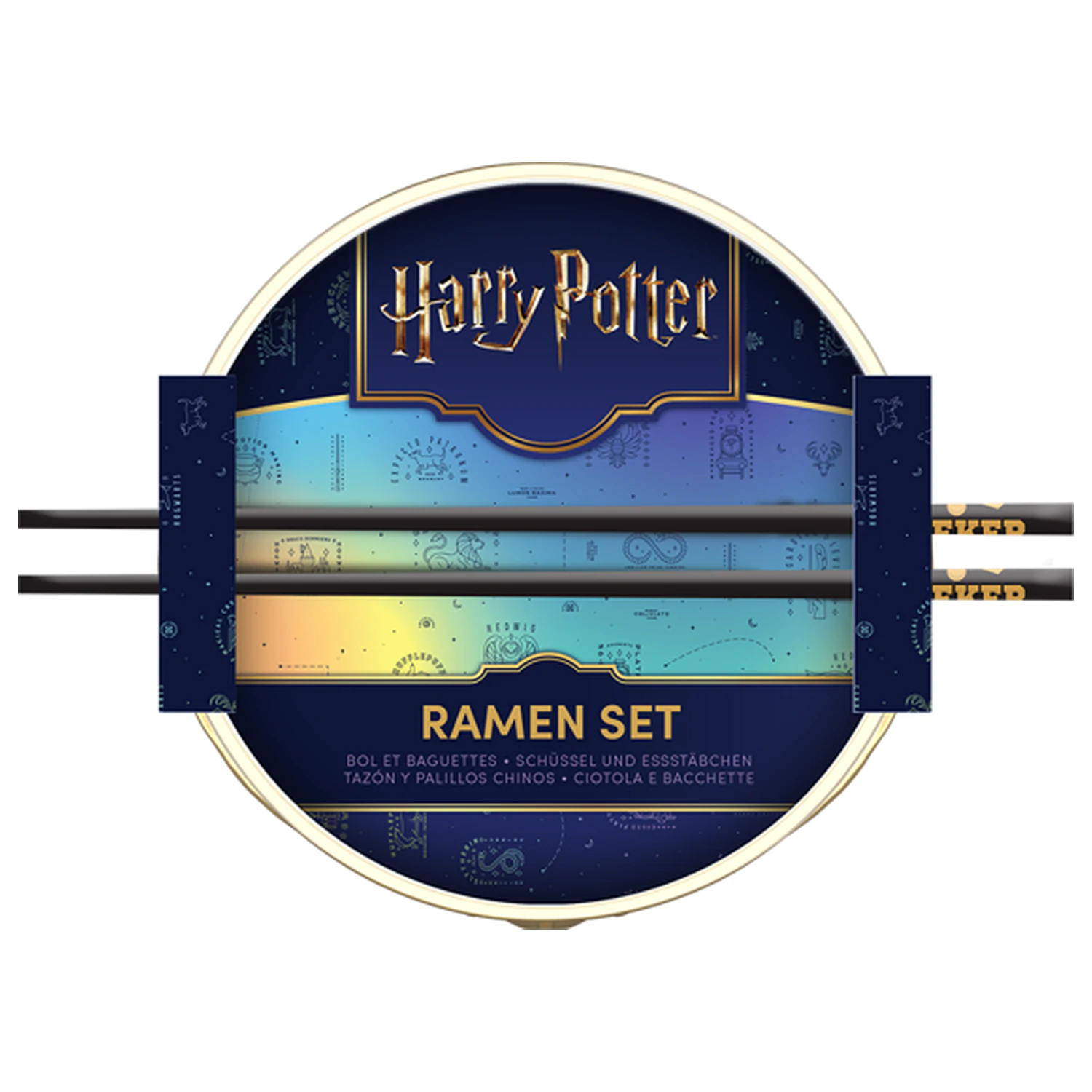 Harry Potter Zlatna Zvrčka posuda za ramen sa štapićima fotografija proizvoda