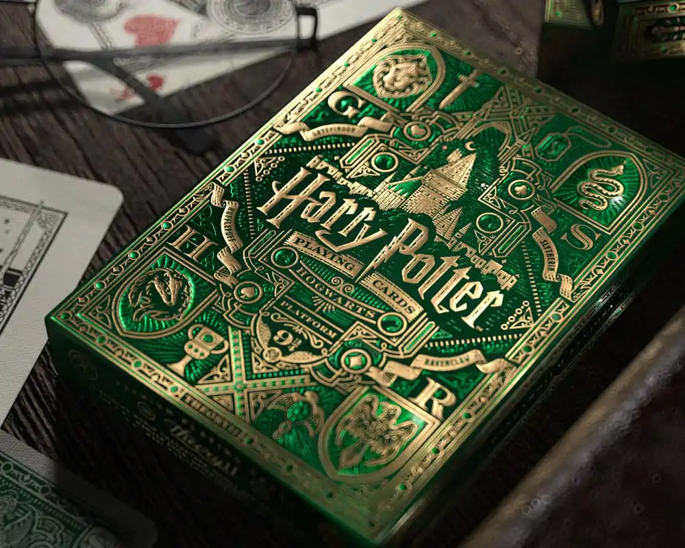 Harry Potter Playing Cards Green verzija (karte za igranje zelene verzije) fotografija proizvoda