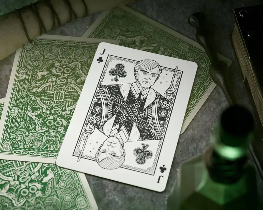 Harry Potter Playing Cards Green verzija (karte za igranje zelene verzije) fotografija proizvoda