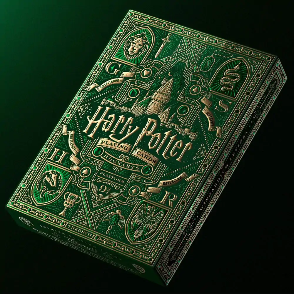 Harry Potter Playing Cards Green verzija (karte za igranje zelene verzije) fotografija proizvoda