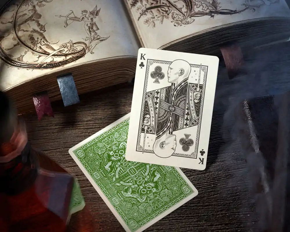 Harry Potter Playing Cards Green verzija (karte za igranje zelene verzije) fotografija proizvoda