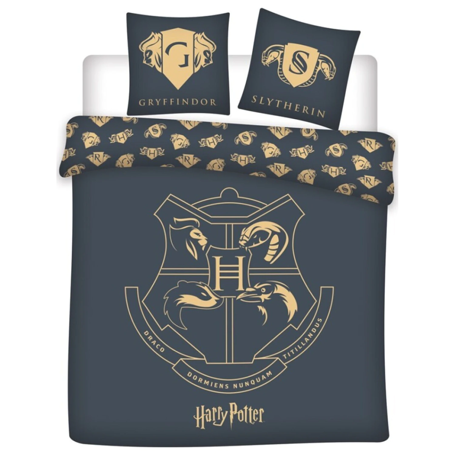 Harry Potter Siva navlaka za poplun fotografija proizvoda