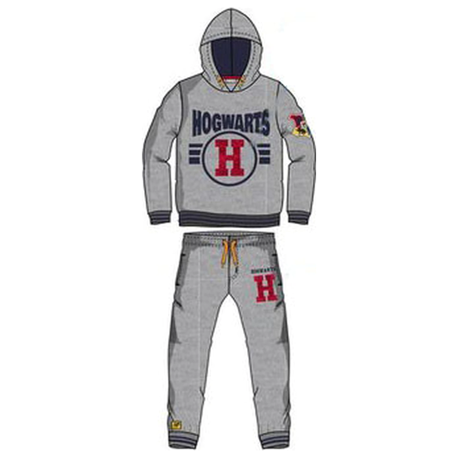 Harry Potter Sivi Hogwarts dječji set za trčanje, 6 godina / 116 cm fotografija proizvoda
