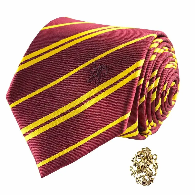 Harry Potter kravata i metalna značka Deluxe Box Gryffindor fotografija proizvoda