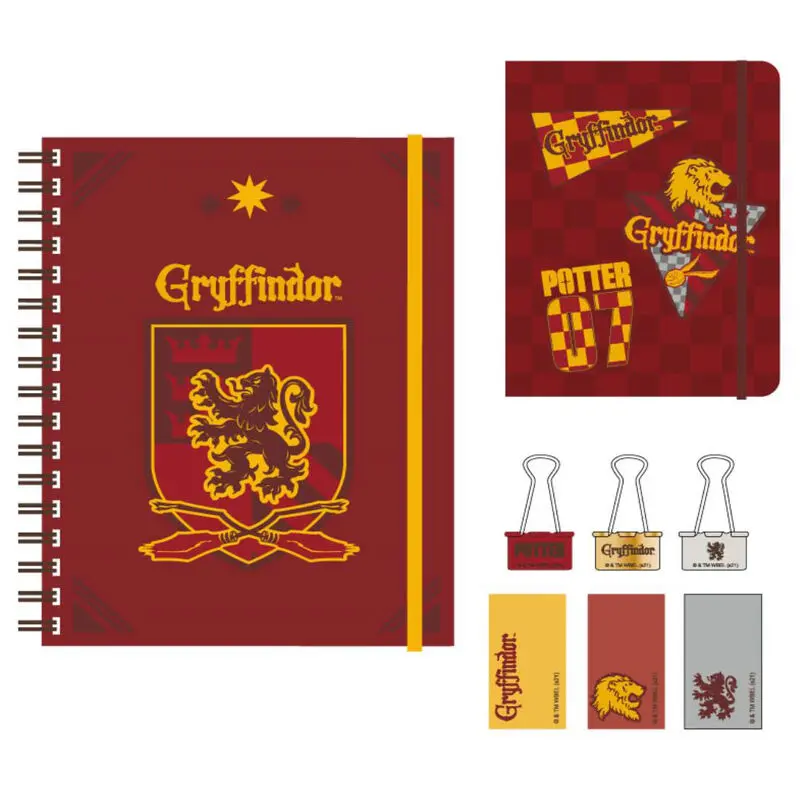 Harry Potter Stationery Set Gryffindor - Set uredskog materijala fotografija proizvoda