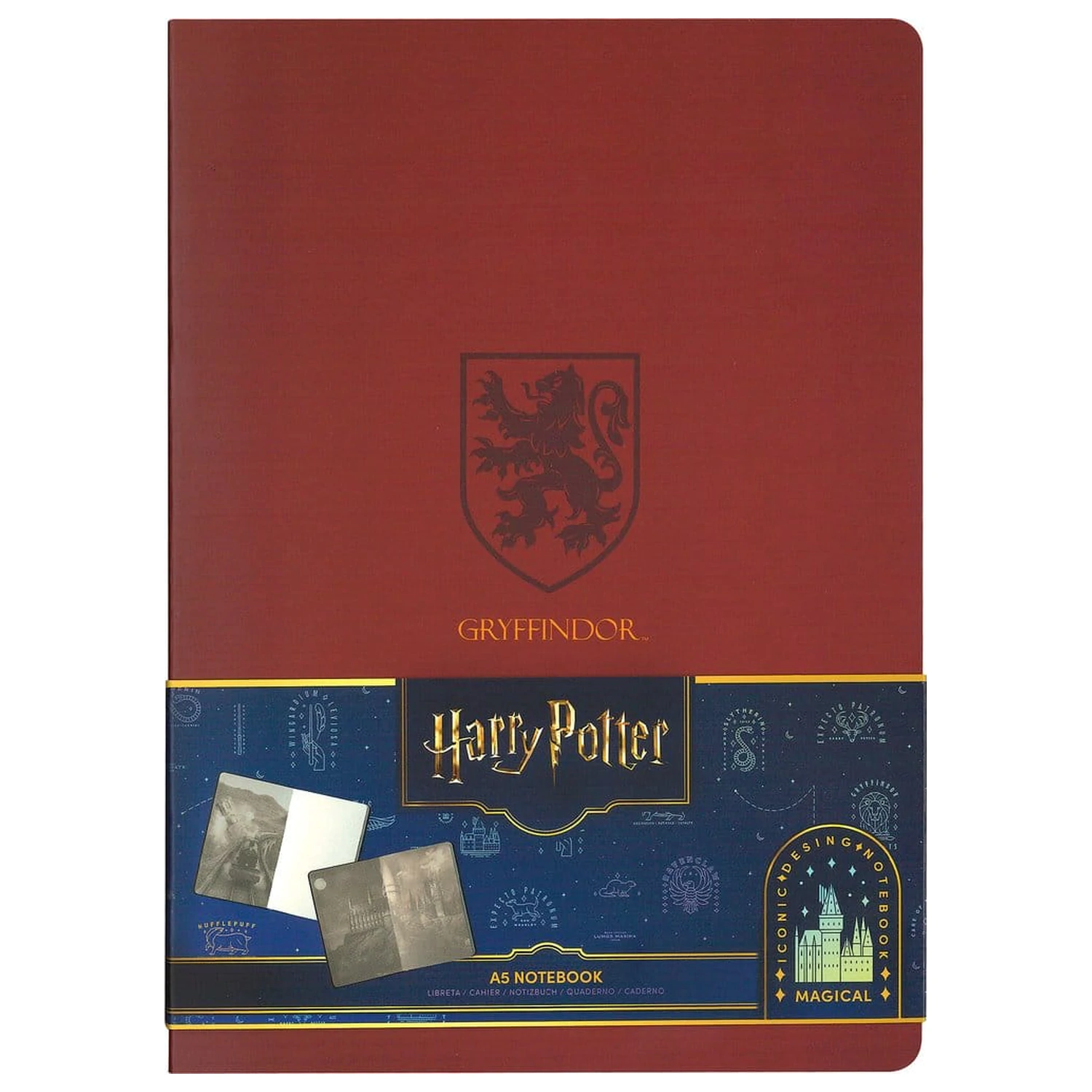 Harry Potter bilježnica mekog uveza Gryffindor 21 cm fotografija proizvoda