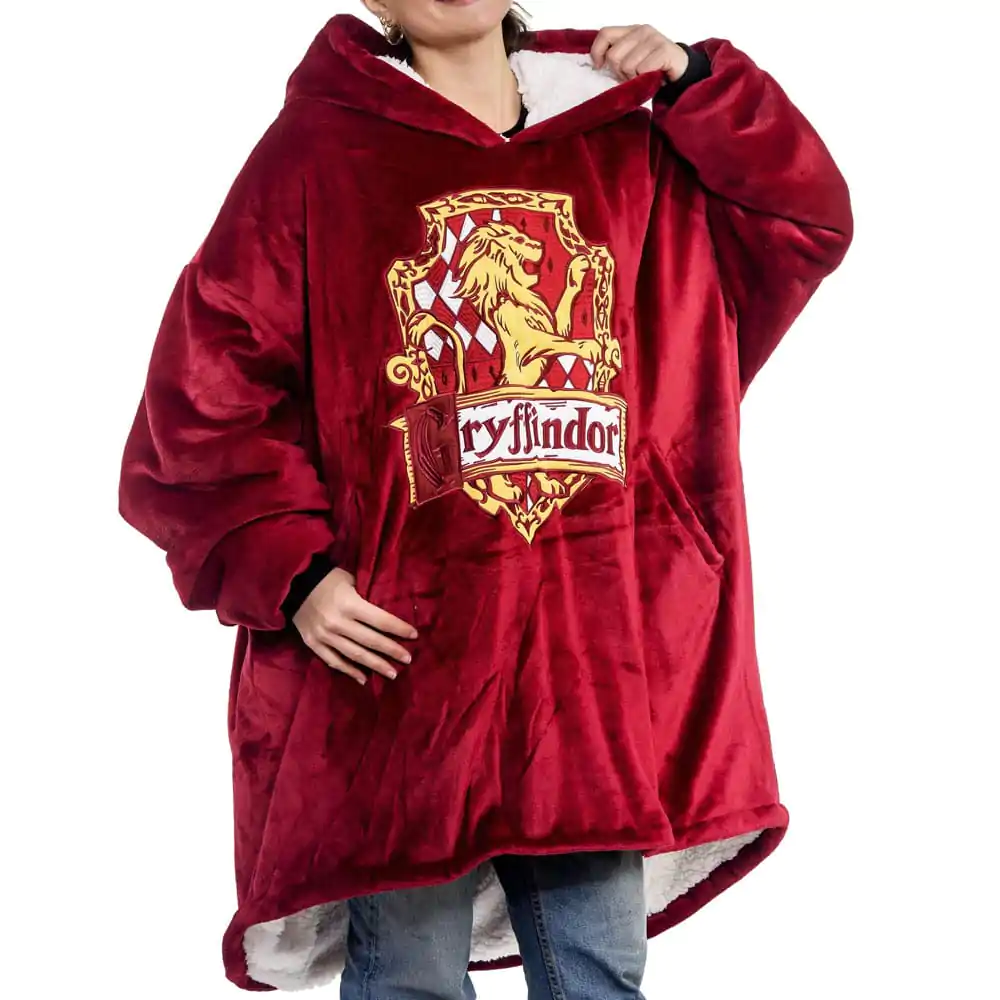 Harry Potter prevelika hoodie deka Gryffindor fotografija proizvoda