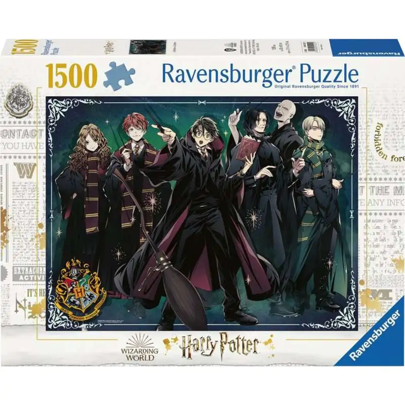 Harry Potter Jigsaw Puzzle Gryffindor protiv Slytherin (1500 dijelova) fotografija proizvoda