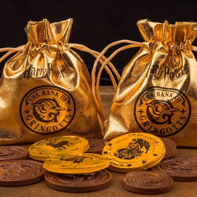 Harry Potter Gringotts Bank kalup za čokoladne novčiće fotografija proizvoda