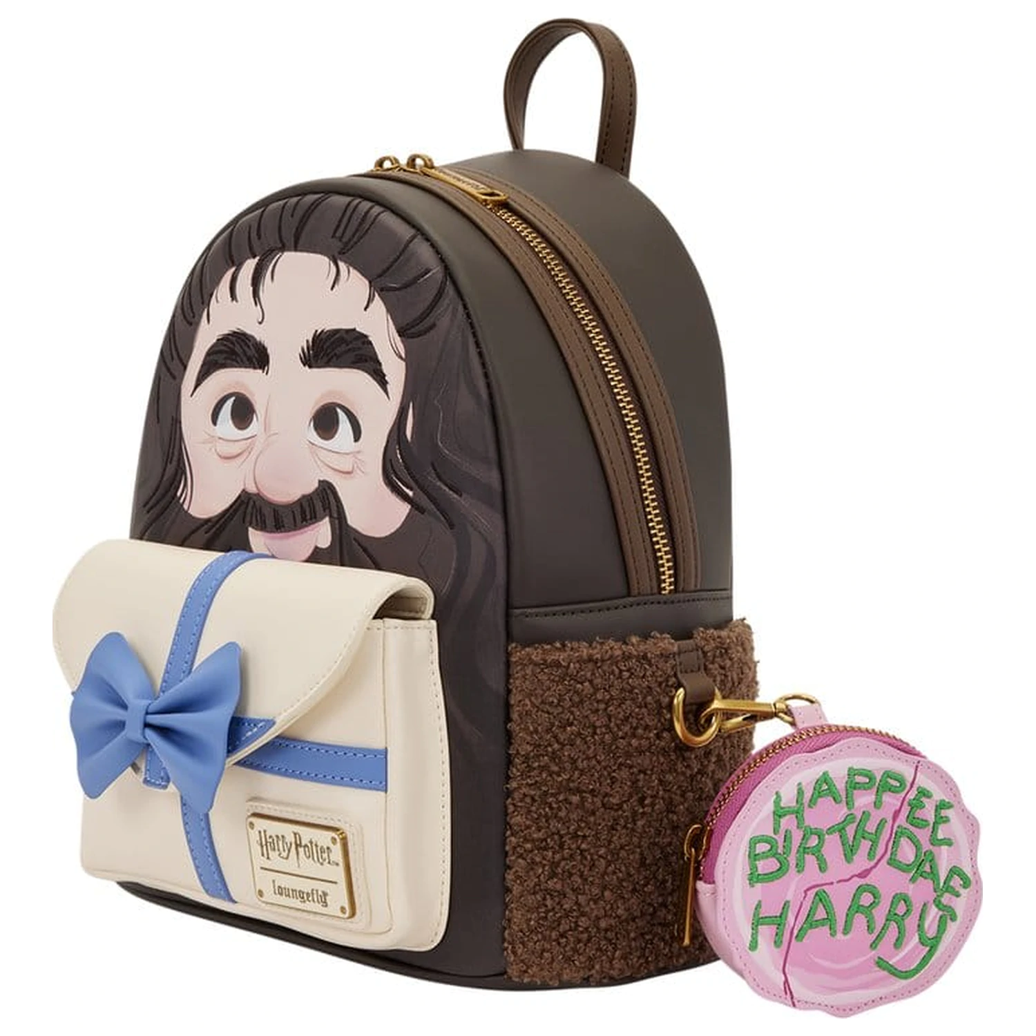 Harry Potter by Loungefly Mini ruksak s torbicom za kovanice Hagrid Birthday Cake fotografija proizvoda