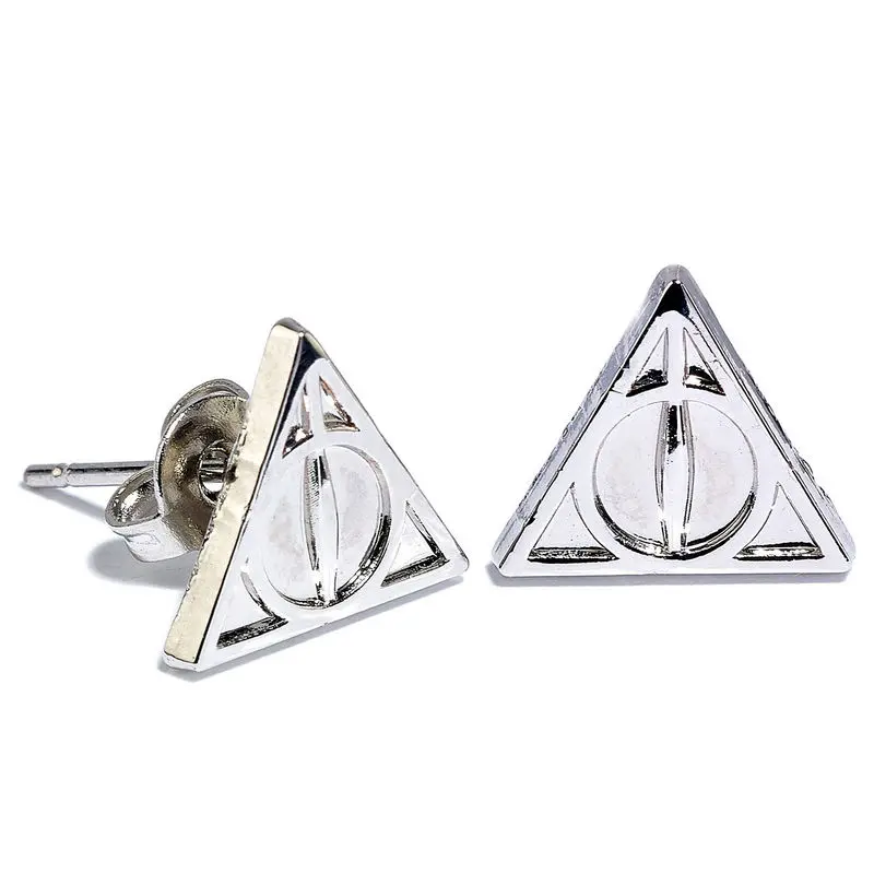 Harry Potter Naušnice paket od 3 Snitch/Deathly Hallows/Platform 9 3/4 (posrebrene) fotografija proizvoda