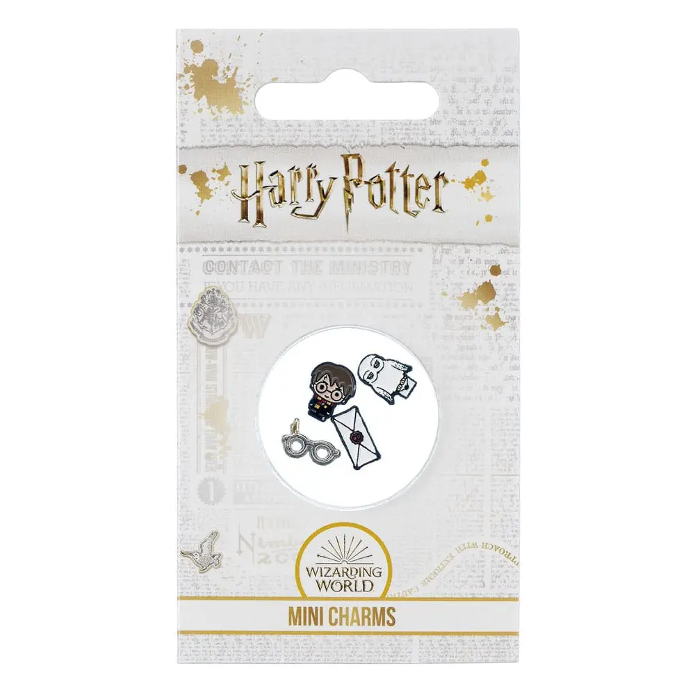 Harry Potter Komplet mini privjesaka od 4 komada Harry (Posrebreno) fotografija proizvoda