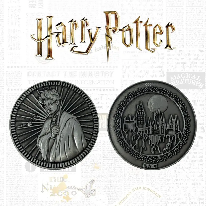 Harry Potter Kolekcionarski novčić Harry Ograničeno izdanje fotografija proizvoda