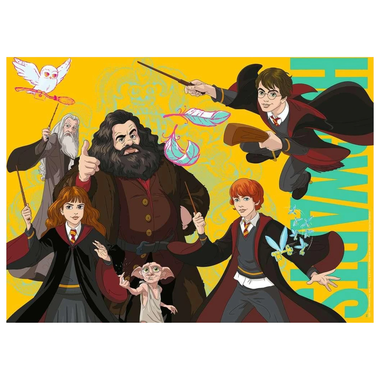 Harry Potter Harry Potter and the Other Wizards XXL Slagalica (100 komada) fotografija proizvoda