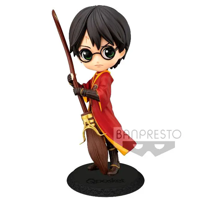 Harry Potter Q Posket Mini Figura Harry Potter Quidditch Style Version A 14 cm fotografija proizvoda