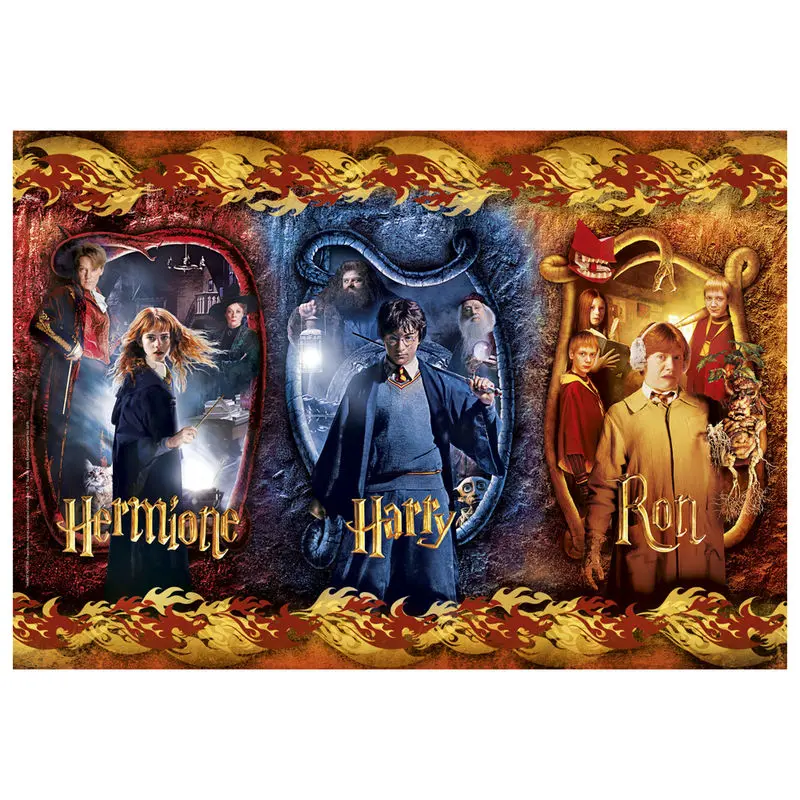 Harry Potter Super Color Puzzle Harry, Ron & Hermione - Super kolor slagalica fotografija proizvoda