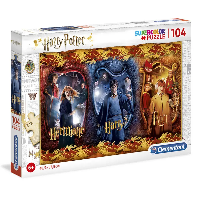 Harry Potter Super Color Puzzle Harry, Ron & Hermione - Super kolor slagalica fotografija proizvoda