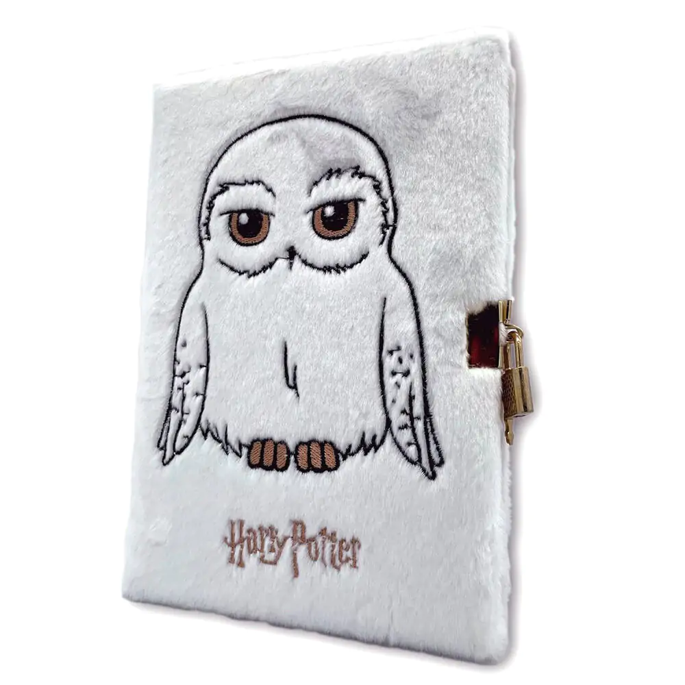 Harry Potter Hedwig A5 plišna bilježnica fotografija proizvoda