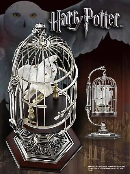 Harry Potter Miniijaturni Hedwig i Cage fotografija proizvoda