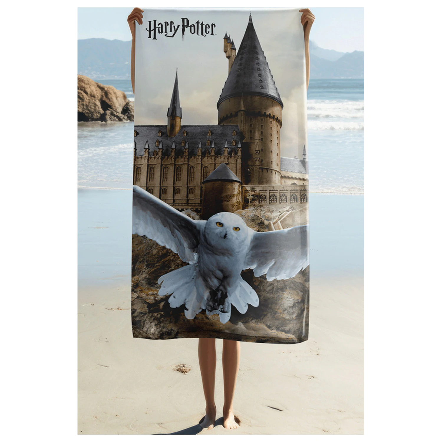 Harry Potter Hedwig Fly ručnik 70x140cm fotografija proizvoda