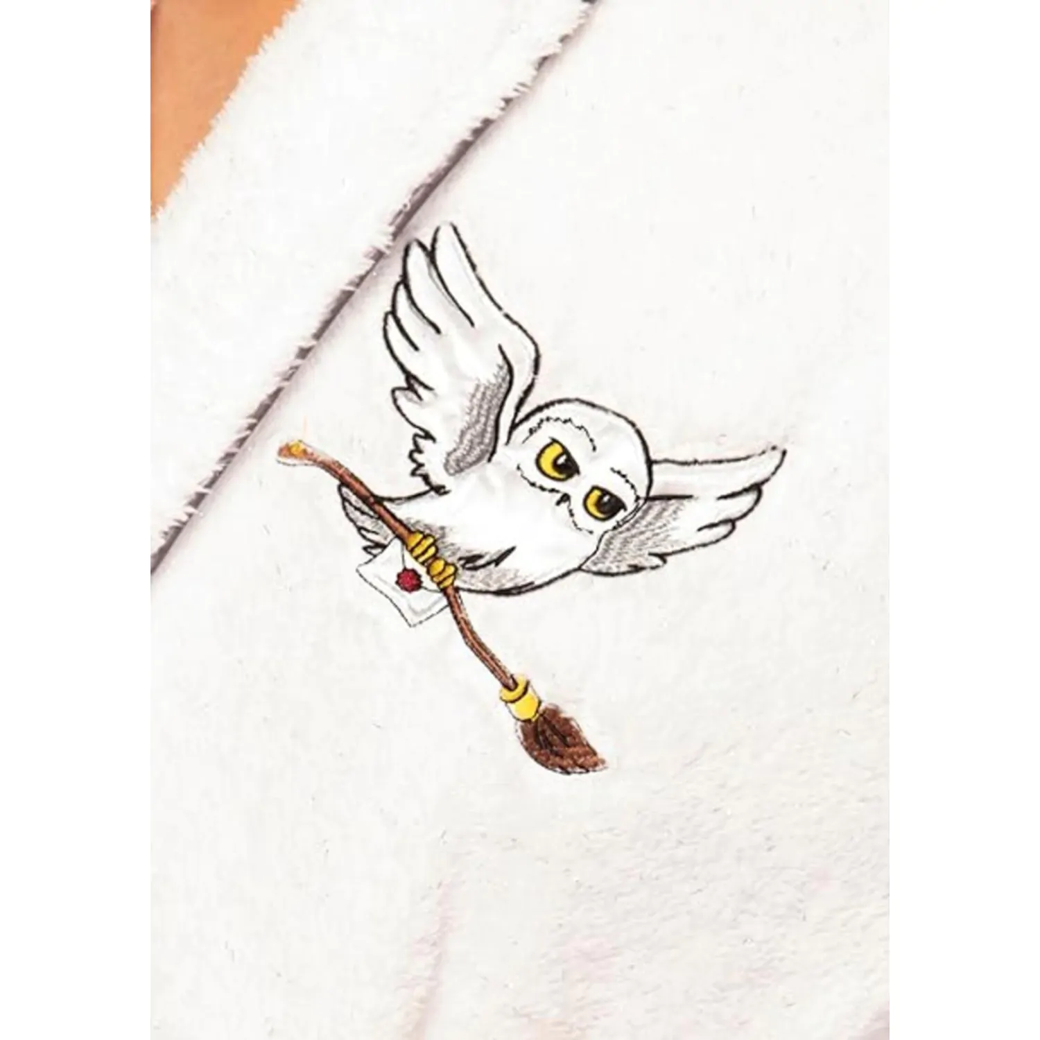 Harry Potter ženski fleece ogrtač za kupanje Hedwig fotografija proizvoda
