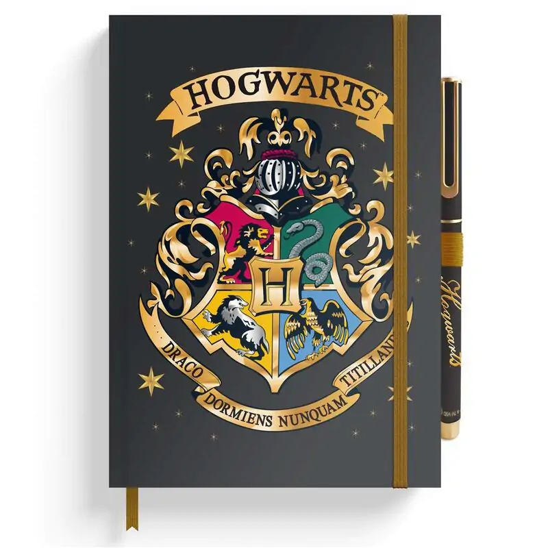 Harry Potter Hogwarts A5 premium bilježnica + olovka fotografija proizvoda