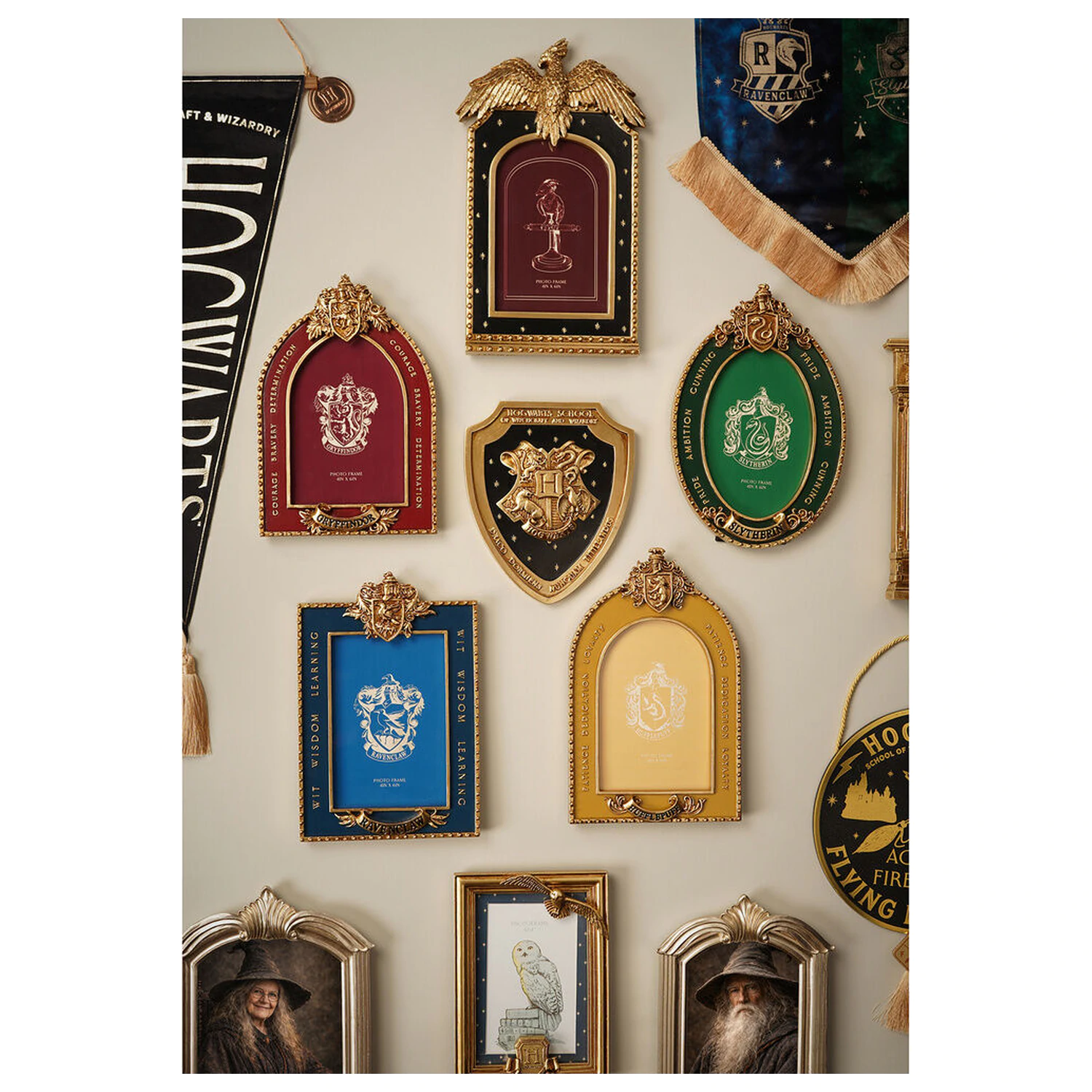 Harry Potter Hogwarts Crest 3D zidni štit fotografija proizvoda