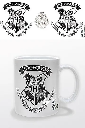 Harry Potter šalica Hogwarts Crest Black fotografija proizvoda