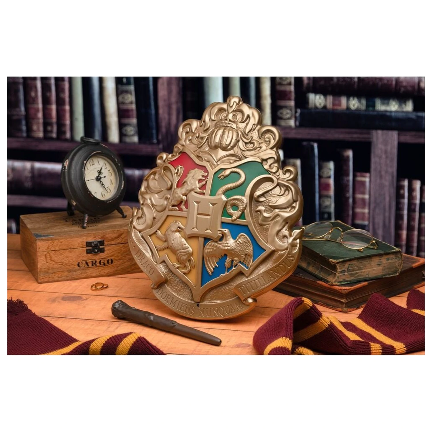 Harry Potter Hogwarts grb svjetiljka fotografija proizvoda