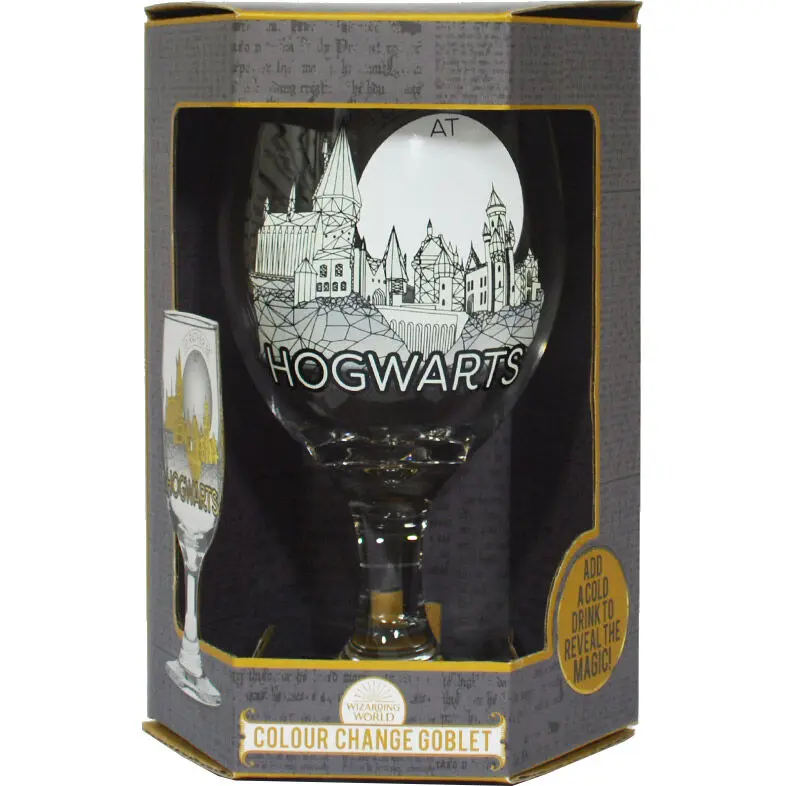 Harry Potter Hogwarts šalica koja mijenja boju s kristalima 400 ml fotografija proizvoda