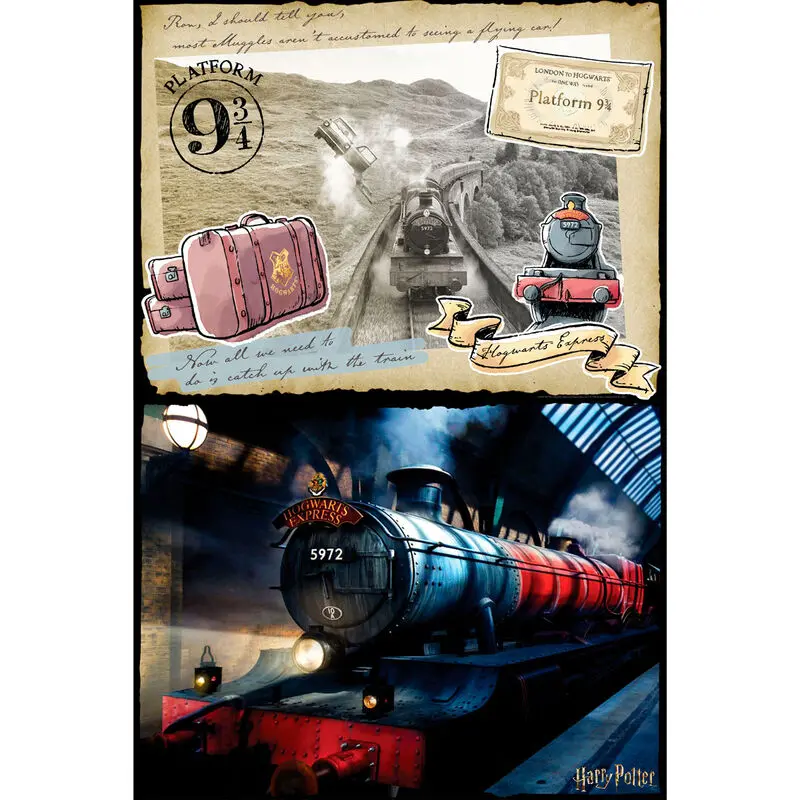 Harry Potter Hogwarts Express Scratch Off slagalica 500 komada fotografija proizvoda