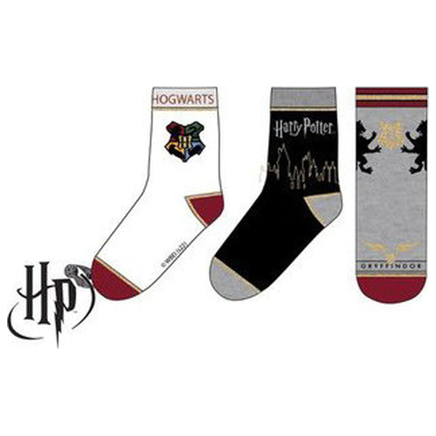 Harry Potter Hogwarts dječje čarape 27/30 fotografija proizvoda