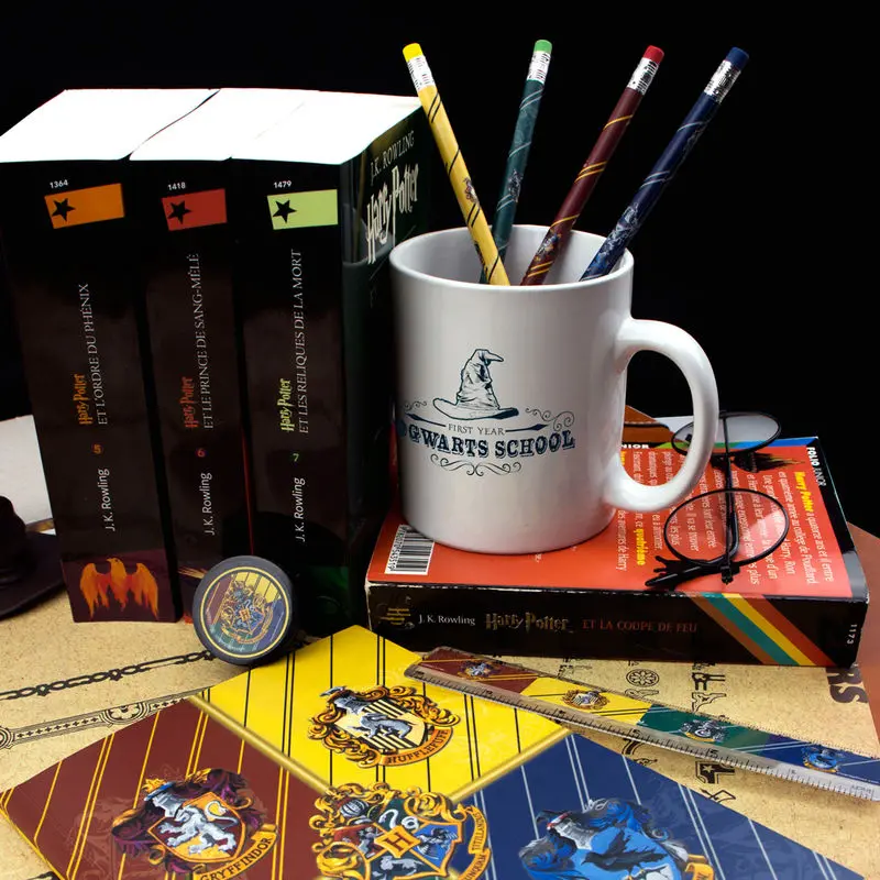 Harry Potter 6-dijelni set uredskog materijala Hogwarts Houses fotografija proizvoda