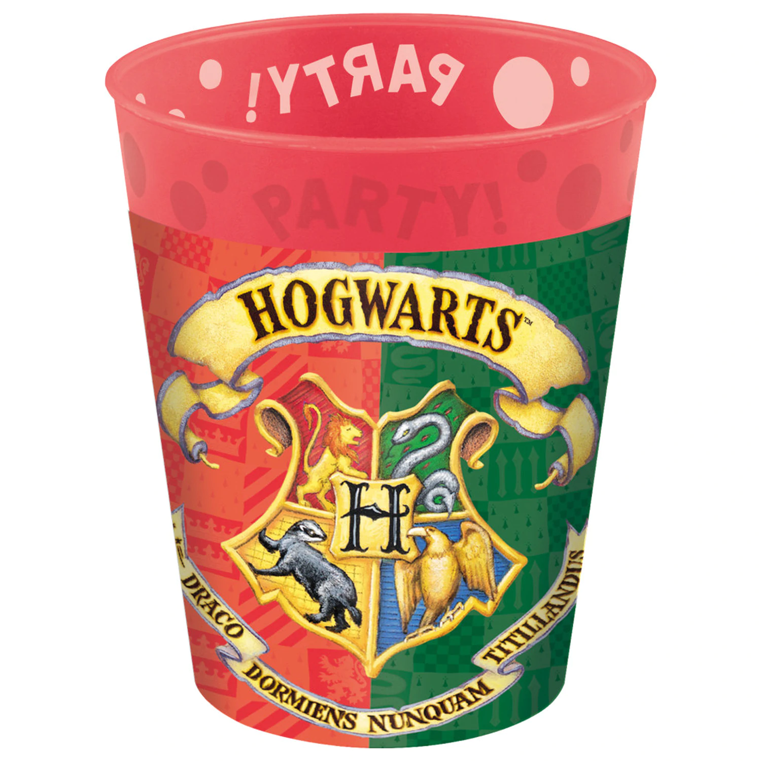 Harry Potter Hogwarts Houses mikro premium plastični set od 4 šalice, 250 ml fotografija proizvoda