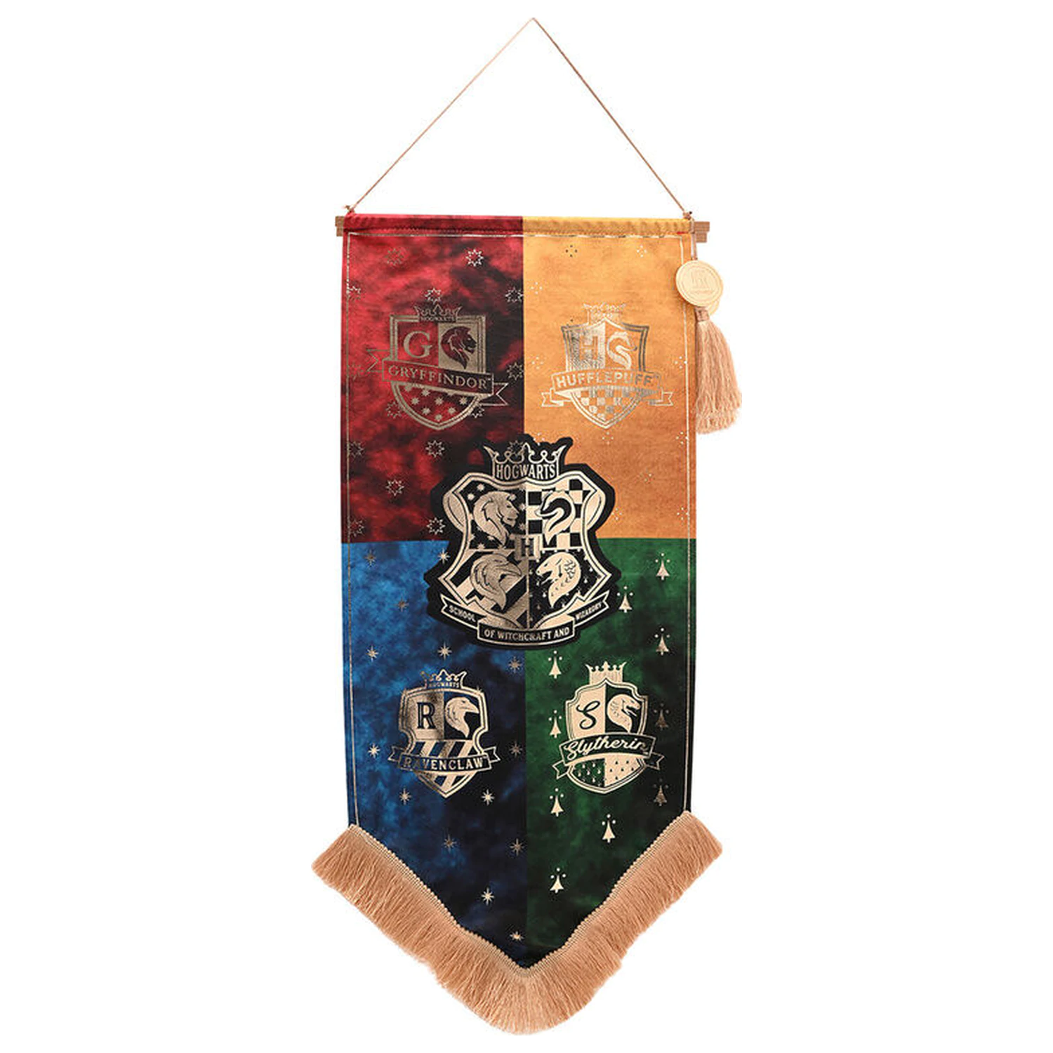 Harry Potter Hogwarts Houses natpis fotografija proizvoda