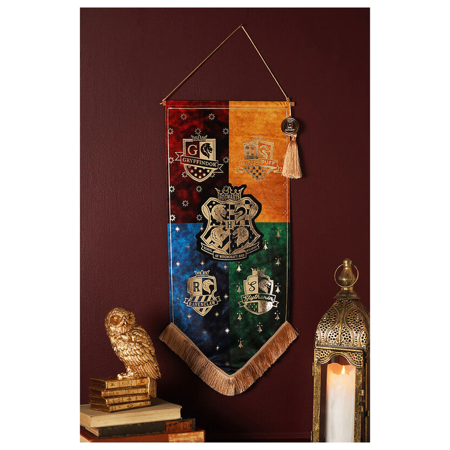 Harry Potter Hogwarts Houses natpis fotografija proizvoda